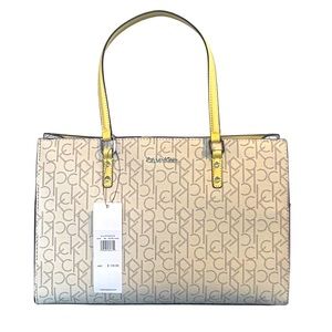 Calvin Klein Handbag with CK Monogram